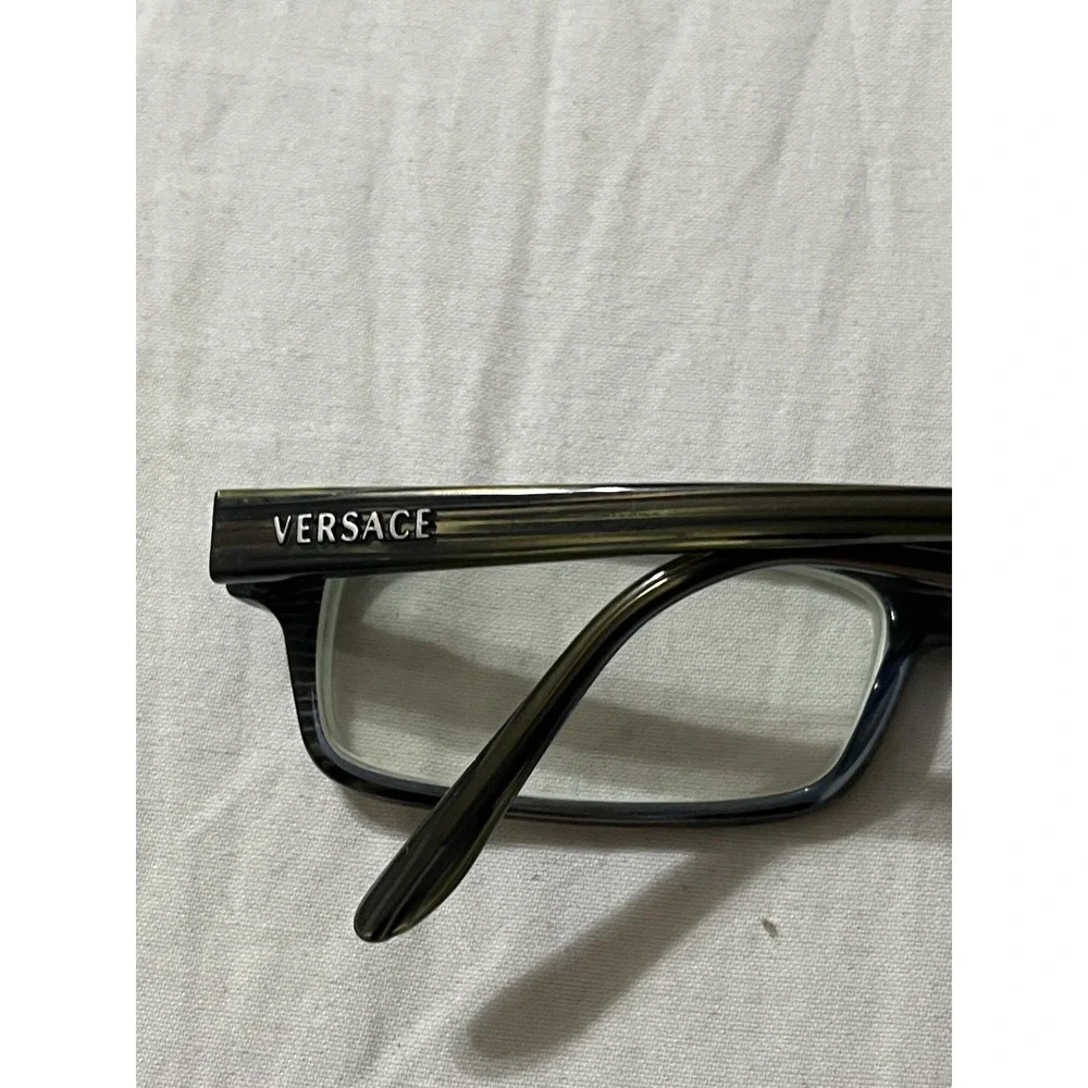 Versace Eyeglasses Frames MOD 3071 460 Green Rectangular 53-17-135